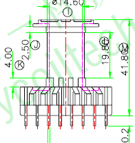 MCT-ER4003(V8+8P)